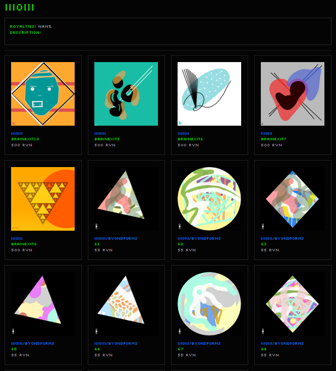 lll0lll0lll0l's tweet photo. π¨Are you interested in #abstract art ? I might have something for you. #Brainexit and #Byondforms are 2 of my nft projects you can find herer π
https://t.co/rIiPzjtNQm
#ravencoin $RVN #eth #digitalart https://t.co/cLBpn7lNiJ