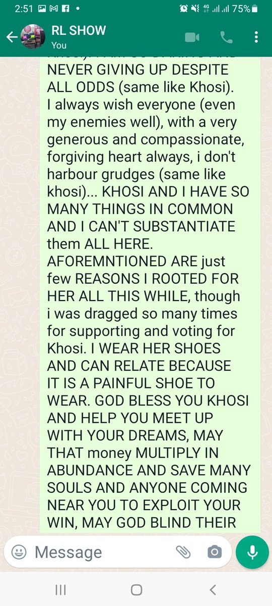 collette_lum's tweet photo. *The screenshots are the REASONS why in Cameroon I SUPPORTED KHOSI to win from DAY1 to April 2*..... my Journalistic colleague (Khosi)...

@ChiefHoodlums_ https://t.co/aU5hwT1MNZ