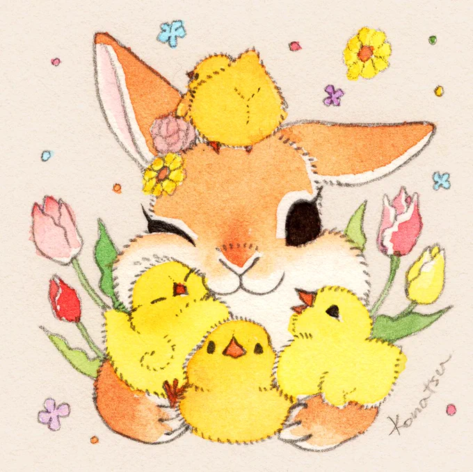 ほおずりしたいふわふわちゃん 