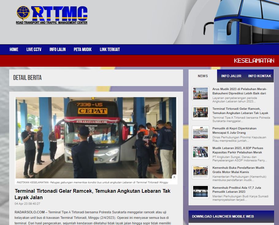 rttmc.dephub.go.id/rttmc/news/det…

#kemenhub151 #hubdat #hubdat151 #kemenhubri #ditlalin #ditllj #lalulintastasjalan #utamakankeselamatan #RTTMC #rttmc2023