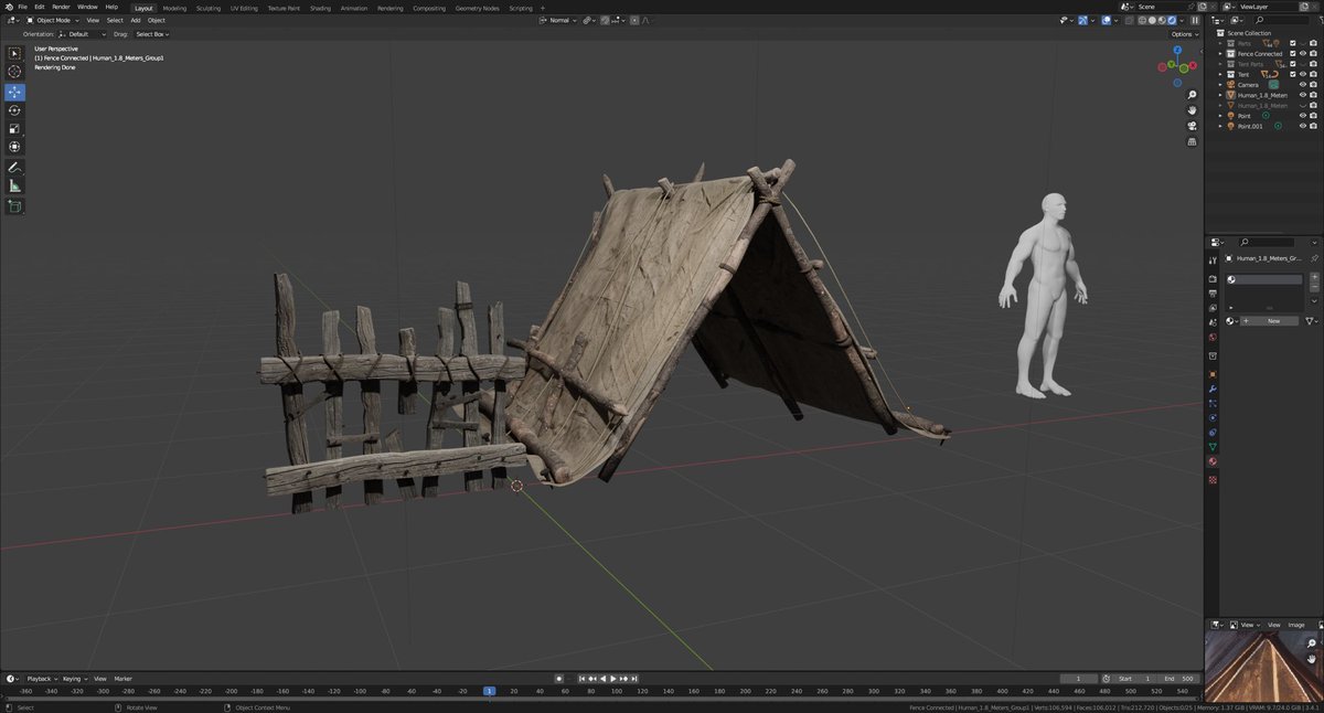 GrimborneGame's tweet photo. ⛺️ Update on Grimborne: Our Discord opening is slightly delayed, but that doesn't stop us from sharing a sneak peek of our latest 3D model from our in-house artist! 🍂 #MedievalSurvival #IndieGameDev #GameDevelopment #SurvivalHorror https://t.co/MmUC8Fl9VJ