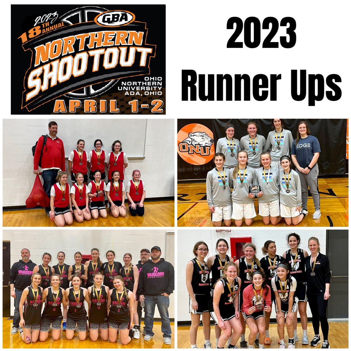 Girls Basketball Association / GBA (@gbabasketball) on Twitter photo Another great weekend complete <a href="/Onuwomensbball/">ONU Women's Basketball</a> for our 18th Annual GBA Northern Shootout! Congrats to all our Champions and Runner Ups this weekend. #GBA2023 #TeamGBA #GBA20th Another great weekend complete <a href="/Onuwomensbball/">ONU Women's Basketball</a> for our 18th Annual GBA Northern Shootout! Congrats to all our Champions and Runner Ups this weekend. #GBA2023 #TeamGBA #GBA20th