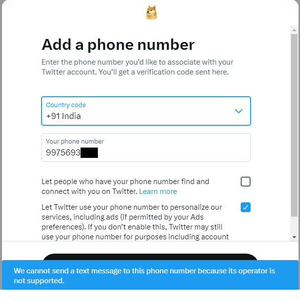 PlanetKlyntra's tweet photo. @TwitterSupport 
Hey Elon, we tried going blue. Some glitch. Now feeling Blue☹️ https://t.co/KgNXOD5HPU