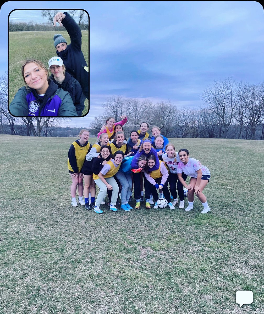 when BeReal goes off at the end of practice and we are pumped for tomorrow’s game!!