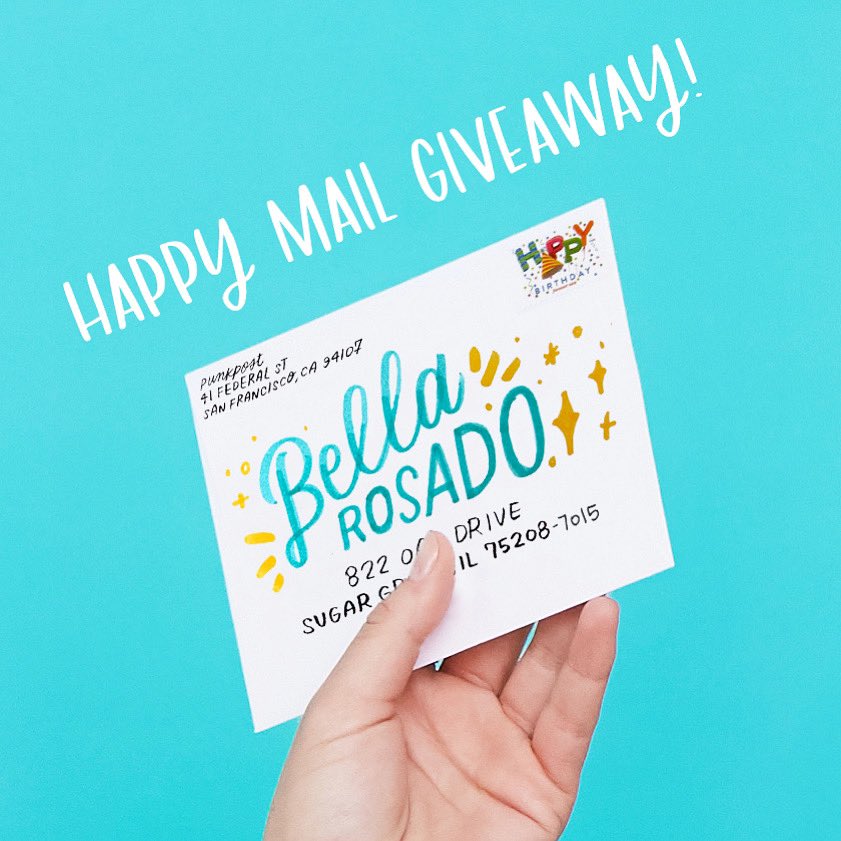 Happy mail giveaway! 💌🎉 

Enter now for your chance to get a card from us: docs.google.com/forms/d/e/1FAI…

#snailmail #April2023
