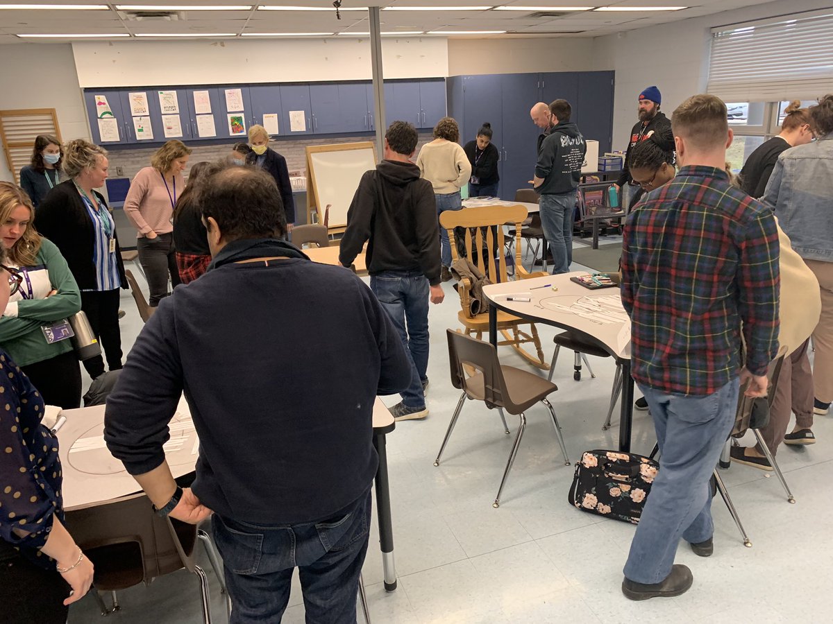 JulieRuberto's tweet photo. Rich discussions with staff @BonaventurePS about tier supports. Staff were asked to identify what falls within each tier. TY to our LSTs Lyndsay &amp; Megan for showing different activities to differentiate in our classrooms! Lots of great takeaways! @wendymacinnis1 https://t.co/CiBYYJy1o5