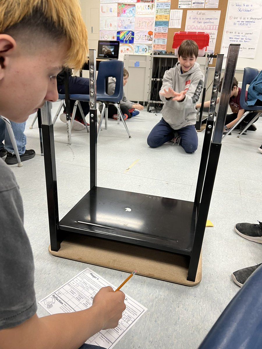 sjfgator's tweet photo. Grade 7’s showing their understanding of ratios through the game of Football. #CreativeApplication https://t.co/a2KPvbyoiw