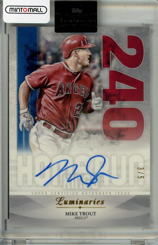 MintHeadquarter's tweet photo. 【Recommended Trading Card】
MINT 吉祥寺店 / 2019 #TOPPS Luminaries Los Angeles #Angels #HRK-MT #HomeRunKings Autographs Blue #MikeTrout 3/5 https://t.co/ATsHzArgQ2 

#マイク・トラウト #トラウト #エンゼルス #MLB #ToppsLuminaries #baseballcards #トレカ https://t.co/3wYji5Ijke