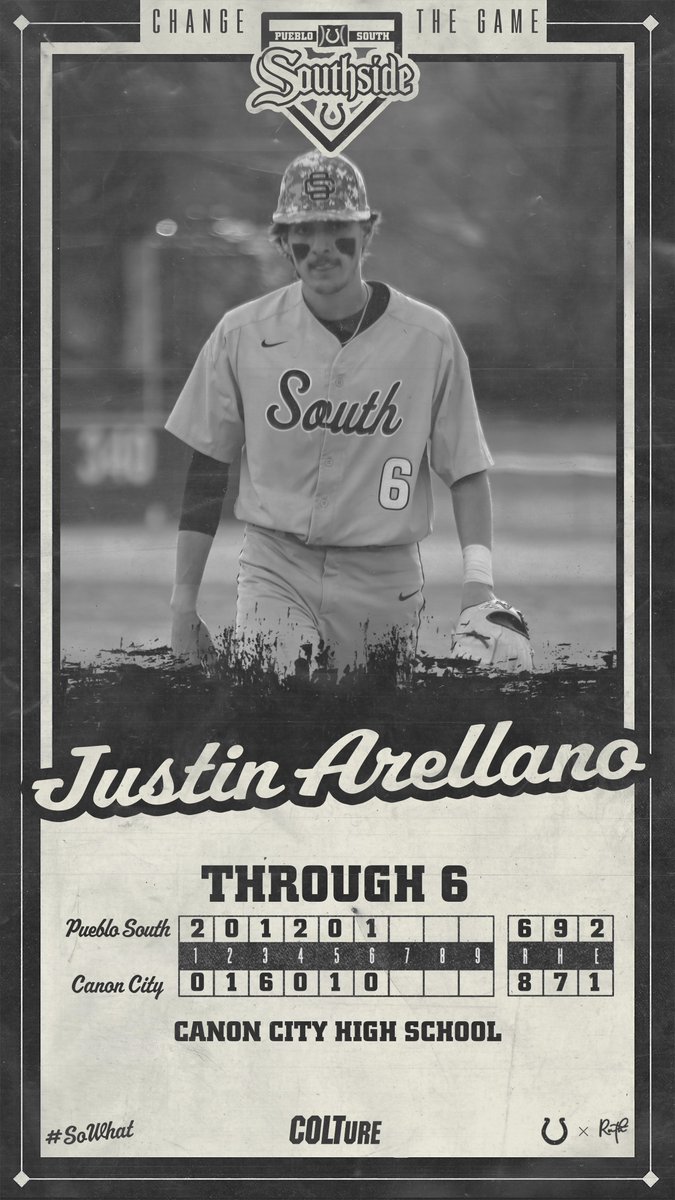𝐅𝐈𝐍𝐀𝐋.

We have no words. That one required deep love and trust for one another. Nothing but grit and gratitude right now.

We gotta get back to work.

#SoWhat | #COLTure | #COPreps

Herrera - 3-4, 2 RBI, SB
Arellano - 3-5, RBI, 3 SB | 3.0 IP, 3 Ks, WP
Drury - 2-3, RBI, 3 SB