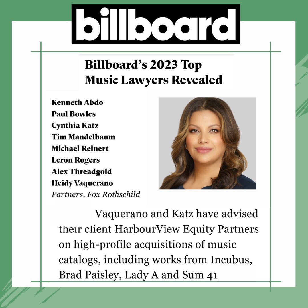 Billboard Top Music Lawyers List 2023: Revealed – Billboard