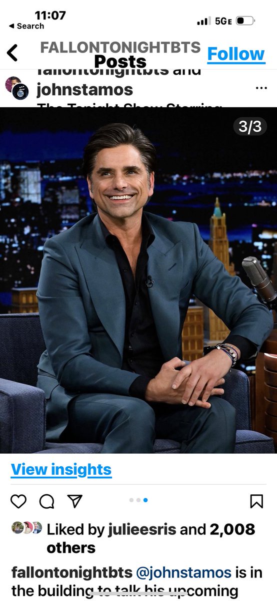 JohnStamos's tweet image. Continuing, my #Falloninfatuation week.  On  @FallonTonight TONIGHT/NOW @nbc photo @ToddOwyoung. Press genius @MP3MP
