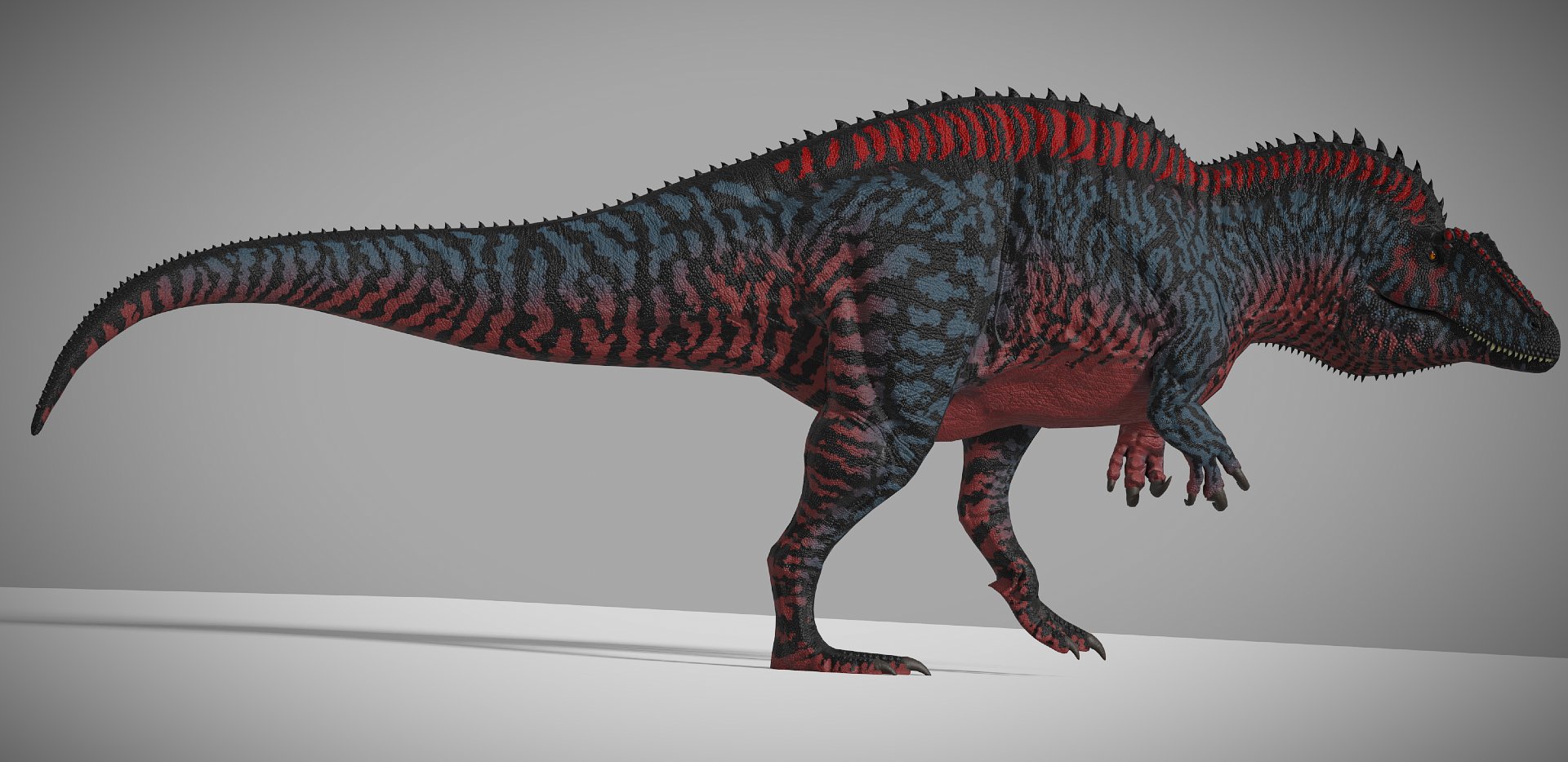 Maxsentia on X: The Urutu skin for the Absentia Path of Titans  Acrocanthosaurus Mod. Created by @NiTr0z24 and conceptualized by  @gamevidsforlife. #PathOfTitans #Acrocanthosaurus #Dinosaur #Dinosaurs #Mod  #Modding #Blender #Render #PaleoArt