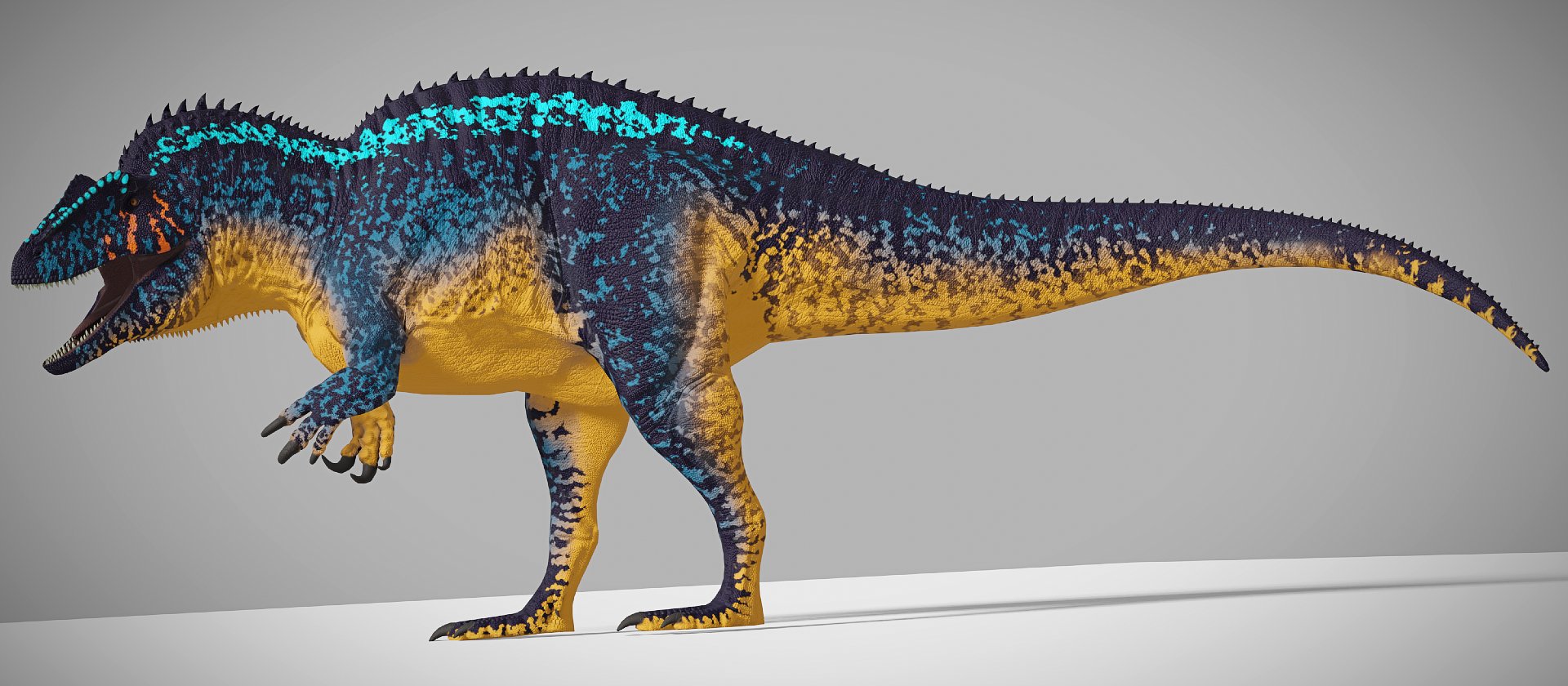 Maxsentia on X: The Urutu skin for the Absentia Path of Titans  Acrocanthosaurus Mod. Created by @NiTr0z24 and conceptualized by  @gamevidsforlife. #PathOfTitans #Acrocanthosaurus #Dinosaur #Dinosaurs #Mod  #Modding #Blender #Render #PaleoArt