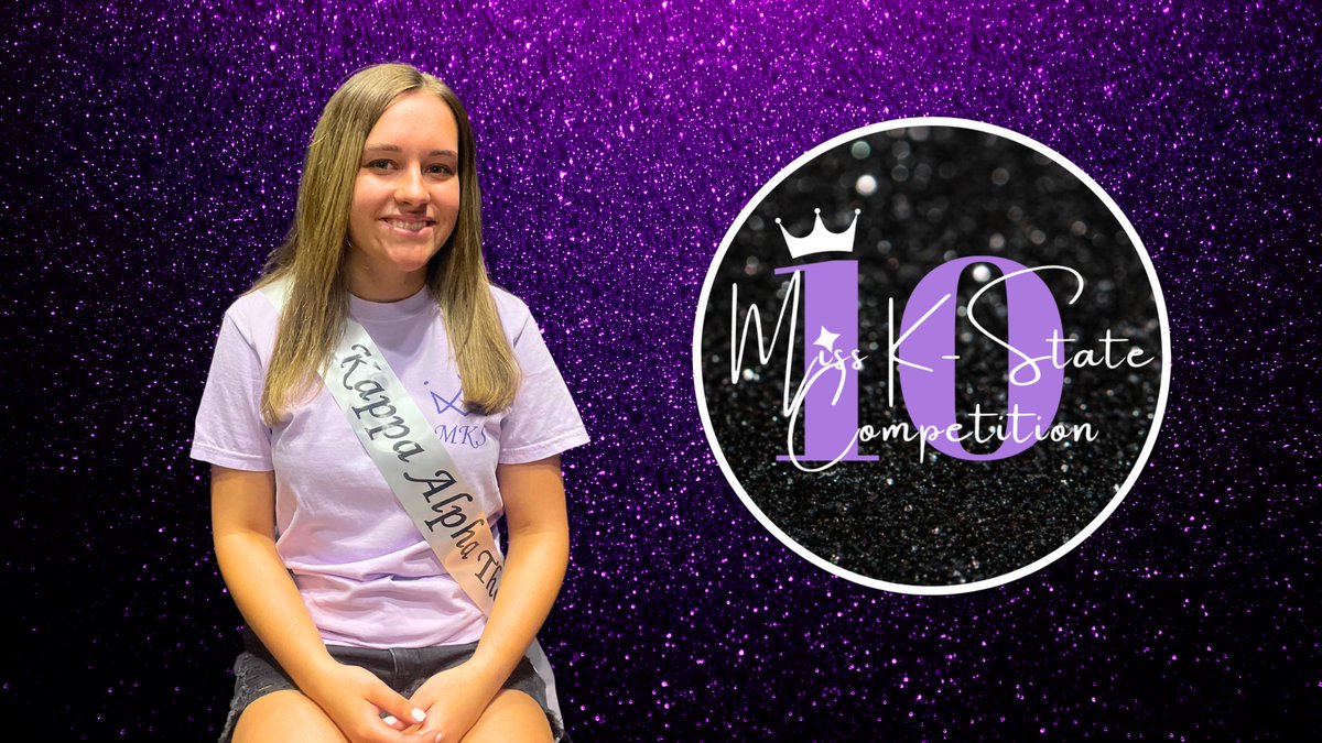 Contestant #2 is Madison Hunter and she will be representing Kappa Alpha Theta on April 11th. Retweet this post to help her win the Social Media Contest for Miss K-State! #MKS10