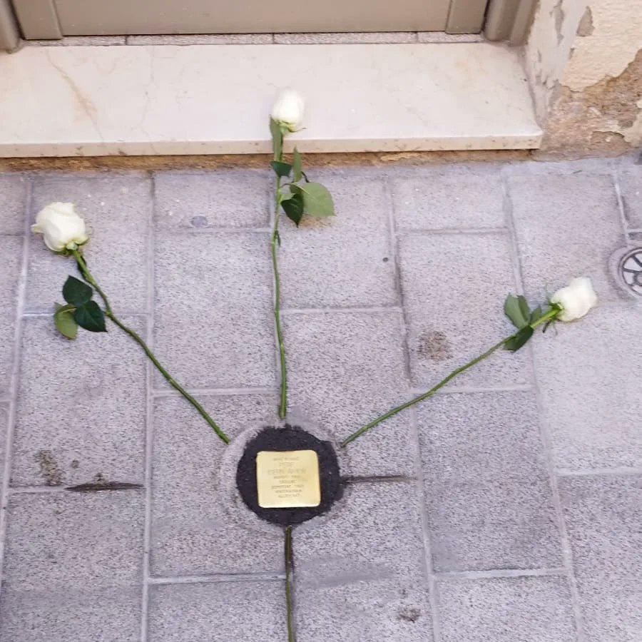 Fem #memòriahistòrica.
Ahir es va col·locar la primera @stolpersteine a Reus
Alumnes d'ESO i Batxillerat vam ser-hi presents #sempreenshitrobareu
<a href="/reus_cat/">Ajuntament de Reus</a> @arxiureus

#SantJosepReus #somunaescolaperatu #escolaconcertada #batxilleratconcertat
#reus #EstampaElTeuSegell💜