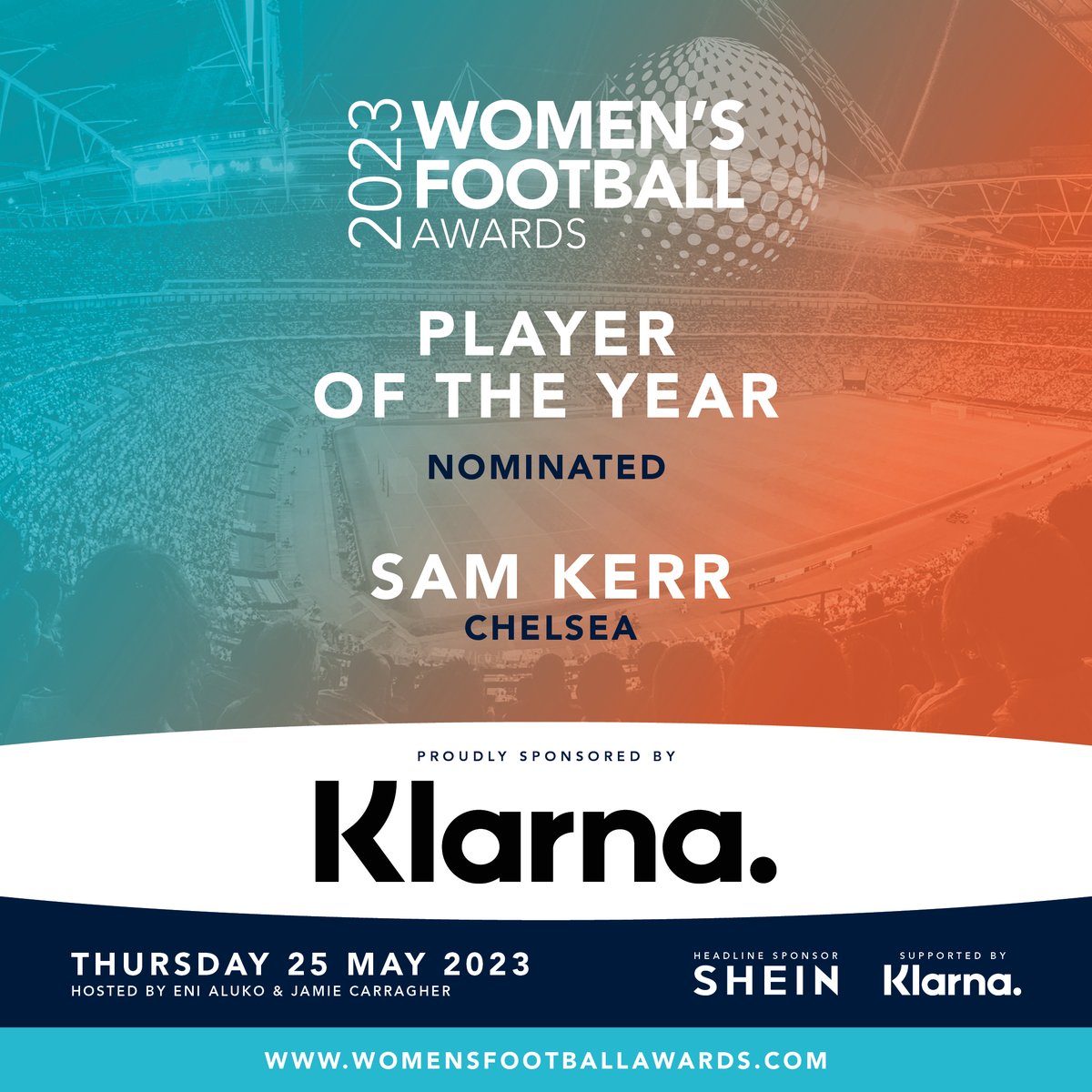 Women’s Football Awards tweet media
