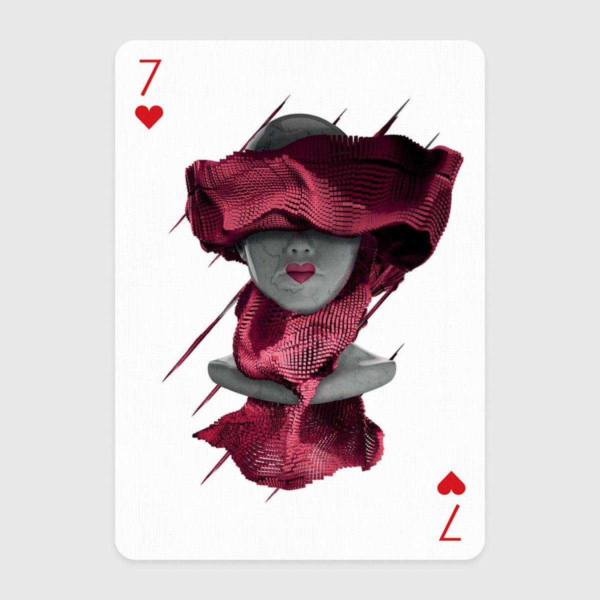 playingarts's tweet photo. Card of the day: 7 of Hearts by Antoni Tudisco @antonitudisco (Germany) for Edition Two.
https://t.co/IWpPmjekrd
#cardoftheday #editiontwo https://t.co/GE2SF5rwrf