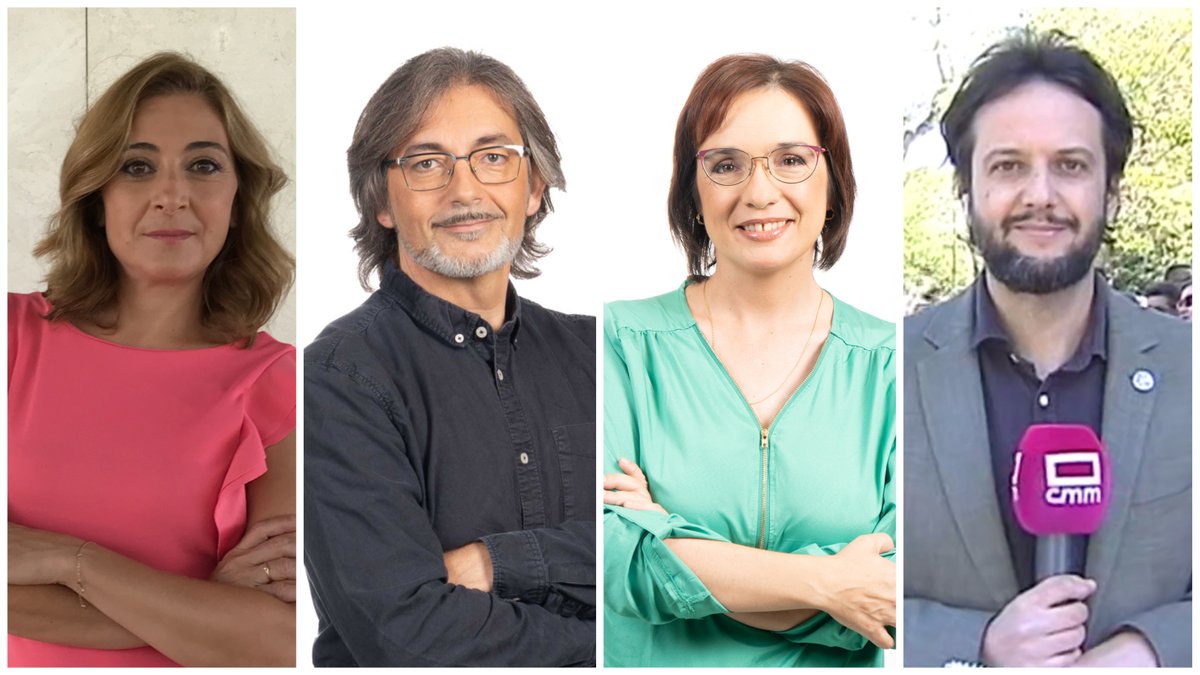 Los periodistas de #CMM y <a href="/RadioCLM_es/">Radio Castilla-La Mancha</a> Ángeles Sánchez-Infantes, Román Escudero, Vega Hernández e Iván López, galardonados en los premios Periodísticos de Castilla-La Mancha.
🔗cmmedia.es/noticias/cultu…