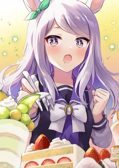 こちらのマックイーンちゃんを掲載していただきました、ありがとうございます! 