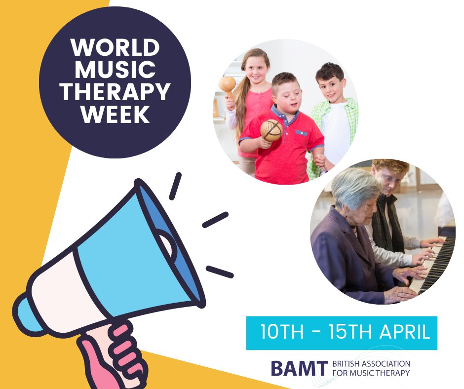 It's nearly here!

The first ever #WorldMusicTherapyWeek is NEXT WEEK - we will be sharing information about the benefits of #MusicTherapy, new blogs, resources and more! Be sure to tag us &amp; @WFMTinfowith all the ways you'll be marking #WorldMusicTherapyWeek and we'll RT!