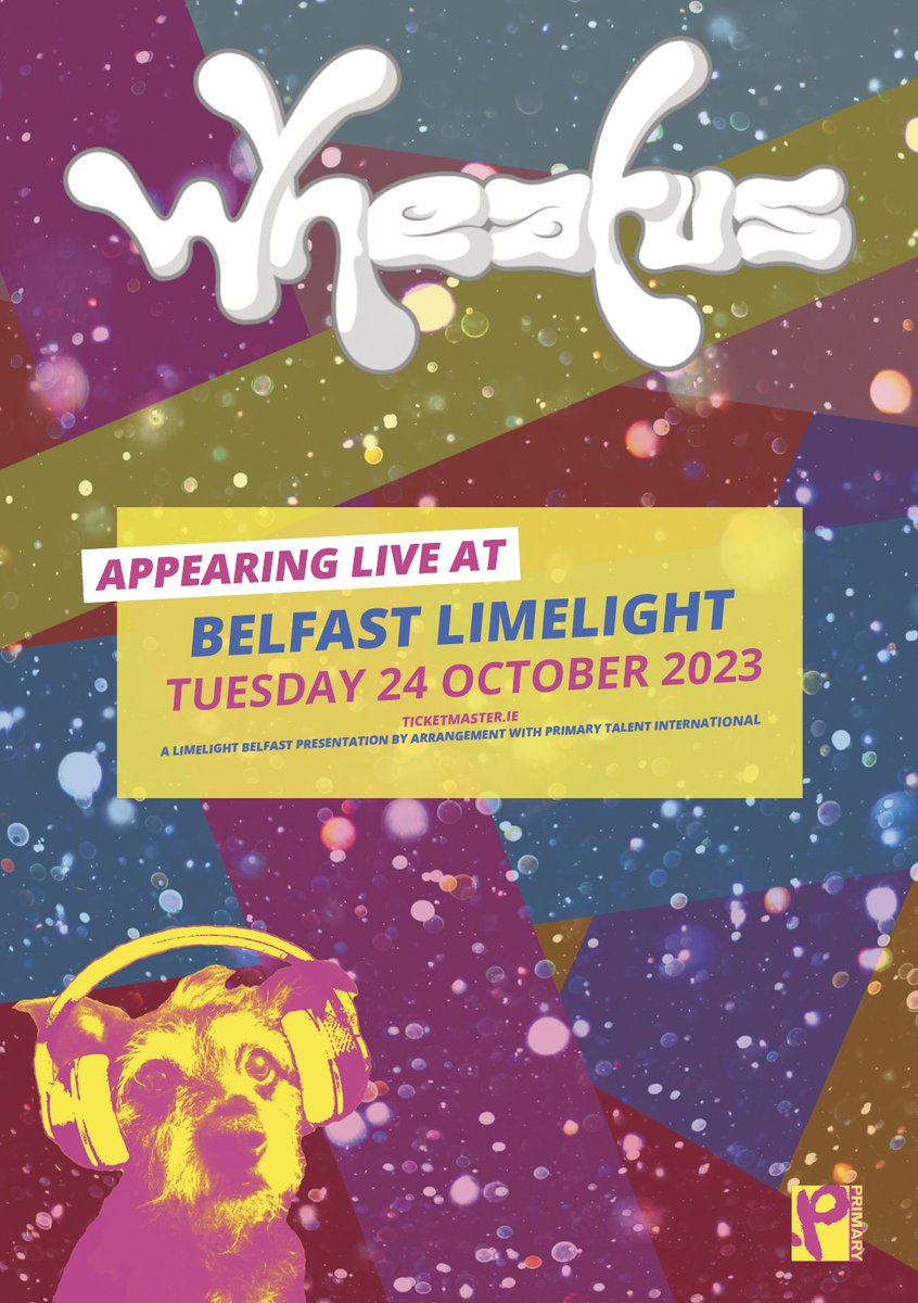 LimelightNI's tweet photo. 𝗝𝗨𝗦𝗧 𝗔𝗡𝗡𝗢𝗨𝗡𝗖𝗘𝗗 / 𝗪𝗜𝗡 𝗧𝗜𝗖𝗞𝗘𝗧𝗦 🌟  American Rock band @Wheatus are set to play live at The Limelight on Tues 24th October!

For a chance to win a pair of tickets:
𝗥𝗘𝗧𝗪𝗘𝗘𝗧 &amp; 𝗧𝗔𝗚 𝗬𝗢𝗨𝗥 +𝟭

Tickets on sale Thur at 10am via https://t.co/tp6rPbLvDJ https://t.co/qr0ZjInG0s