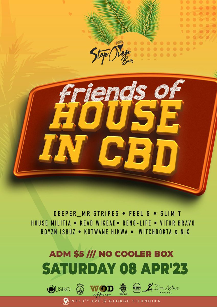 Friend of ..HOUSE IN CBD ... THIS SAT