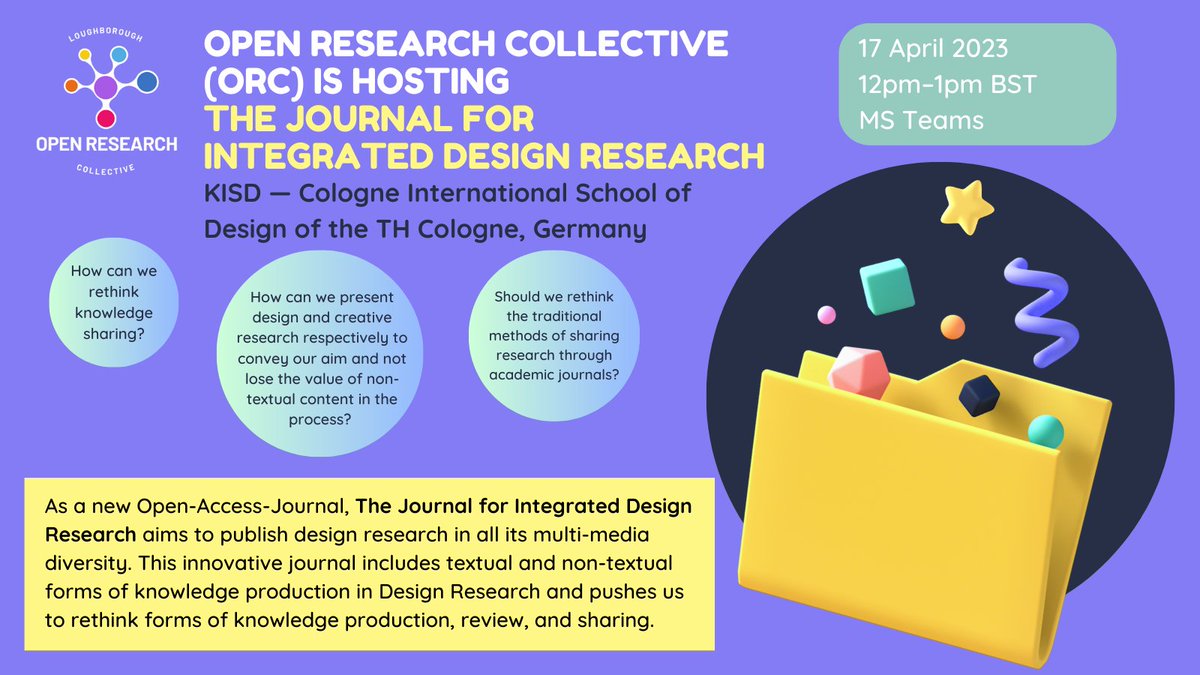 Loughborough Open Research Collective tweet media