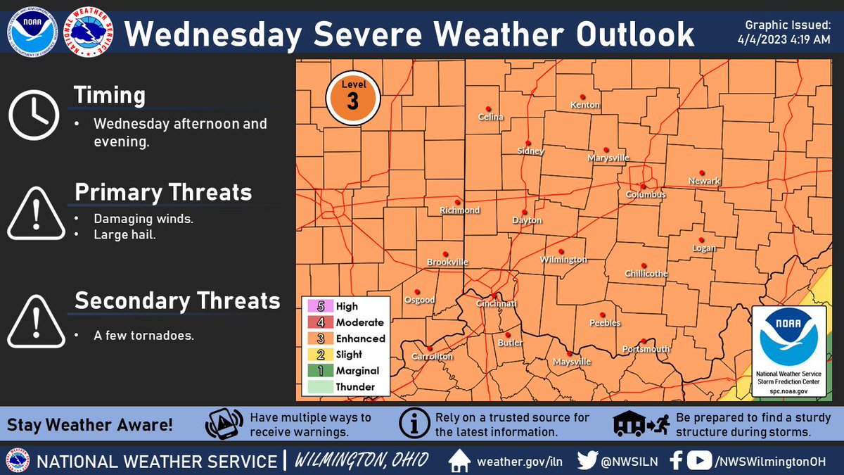 Allison Rogers WLWT on Twitter "Cincinnati now in Enhanced Risk for