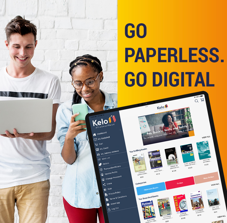 Kelo_Africa's tweet image. Store all of your textbooks in your very own virtual library, and never lug around a heavy backpack again! 📱

Go digital and get the Kelo app now: bit.ly/40aSuFD

Instagram hashtags:

#TheSmartRead #KeloApp #VirtualBookstore #RentTextbooks #BuyTextbooks #KeloAfrica