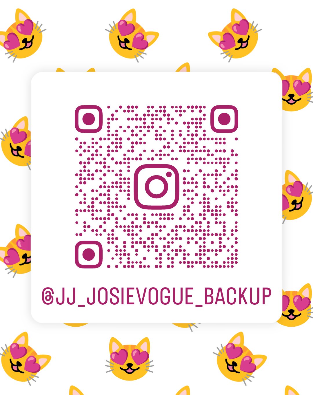 I created a backup IG account (again...lol) it's too easy to be shadow banned & lose visibility; so If