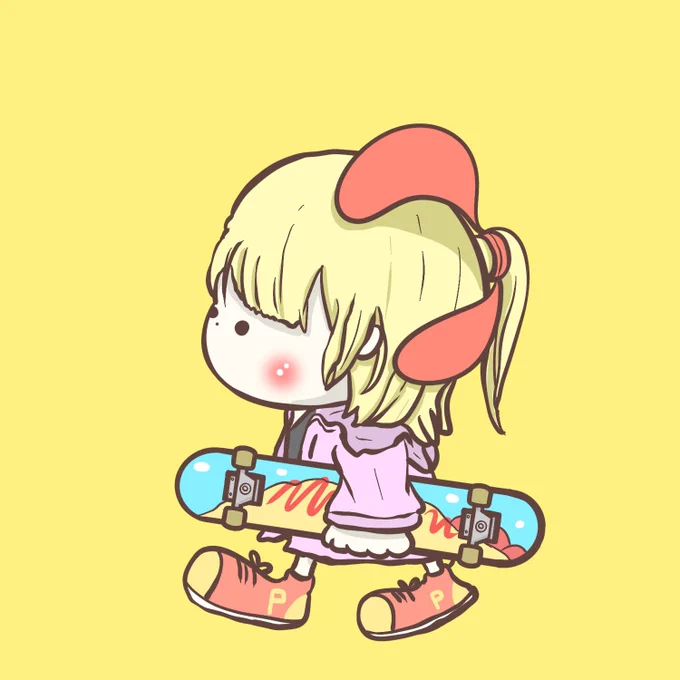 オムライスケーターなんとなく描いてみましたw 
