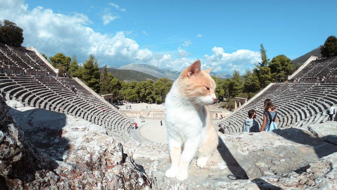 GRinStrasbourg's tweet photo. To mark #WorldStrayAnimalsDay on Tuesday 4 April, 🇬🇷 Hellenic Post is unveiling a set of stamps with the same name at an outdoor celebration in Athens, together with animal welfare organisations. 🐶🐱🐾
#saveastray #HellenicPost https://t.co/af2QC7HFnI