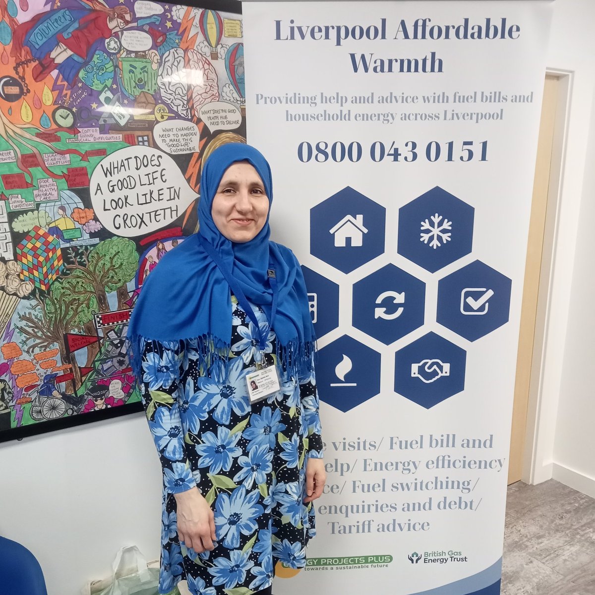 GoodHelpHub's tweet image. Good Morning Everyone. Energy Projects Plus are in today to offer free and practical advice to lower energy bills. Come and visit them at the Good Help Hub at Cobalt Housing.