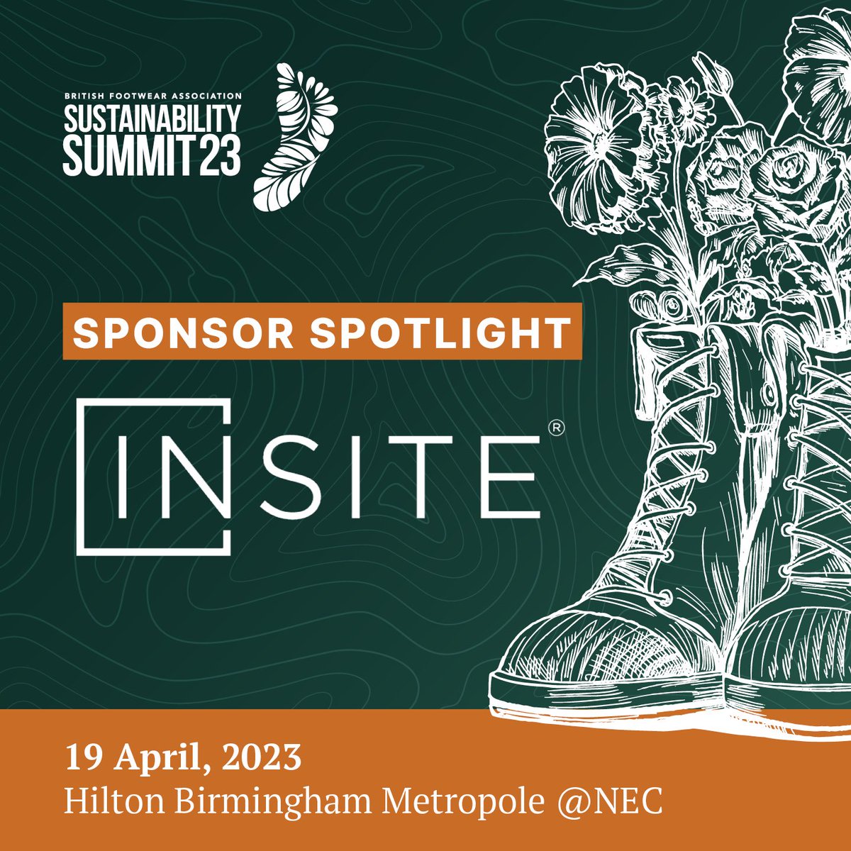 Stepping into a greener future with <a href="/InsiteInsoles/">INSITE® Insoles</a> - a proud BFA Sustainability Sponsor!

Don’t miss your opportunity to collaborate on a positive change in the UK footwear sector! 🌱

Reserve your space today - eventbrite.co.uk/e/bfa-sustaina…