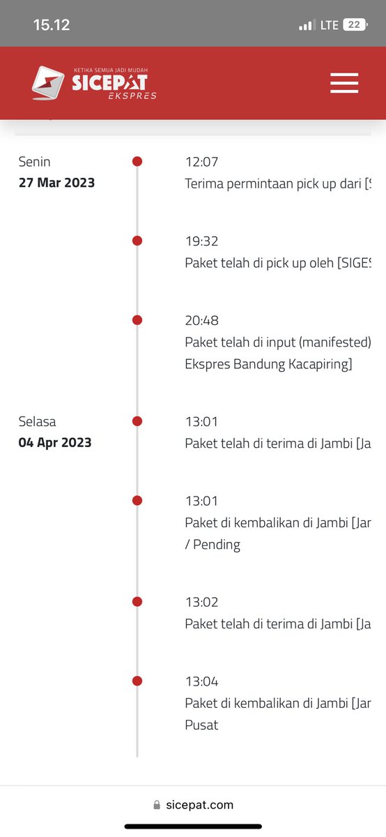 Paket dari Bandung ke Sukabumi tapi lewat Jambi? Gimana ceritanya ini <a href="/sicepat_ekspres/">SiCepat Ekspres</a>