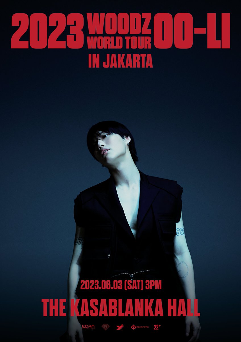 mecimapro's tweet photo. [ANNOUNCEMENT] 2023 WOODZ WORLD TOUR [OO-LI] IN JAKARTA, Saturday, June 3 2023 (3PM) at The Kasablanka Hall.
Calling Indonesian MOODZ! We are excited to welcome #WOODZ for his 2023 World Tour in Jakarta! Stay tuned, more details coming soon! #OOLIinJKT https://t.co/dWgjMM2e6O