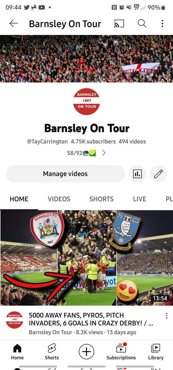 This year has been incredible, the support from you guys has been crazy! <a href="/BarnsleyFC/">Barnsley FC</a> have 8 cup finals left,I wanna push and hit 5k subscribers for end of season!
If u could help out that would be incredible all retweets are appreciated!
Subscribe here :youtube.com/@TayCarrington