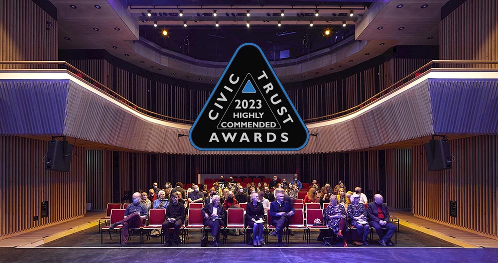 TateAndCo_'s tweet photo. The Creative Centre at York St John University was awarded 'Highly Commended' at the Civic Trust Awards last week #CTA23 #CivicTrustAwards #architectureawards https://t.co/HKyhme5kEY