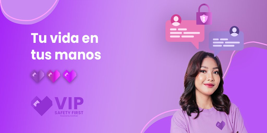 VIPSafetyFirst's tweet photo. Tu número de telefóno está siempre en control, con VIP Safety First 💜 podrás gestionar las horas de llamada y apagar tu número extra cuando tú desees

#VIP4safety #VIPsafetyfirst #safetyfirst #women #Woman_Life_Freedom #cybersecurity #phone https://t.co/yEET6jvipO