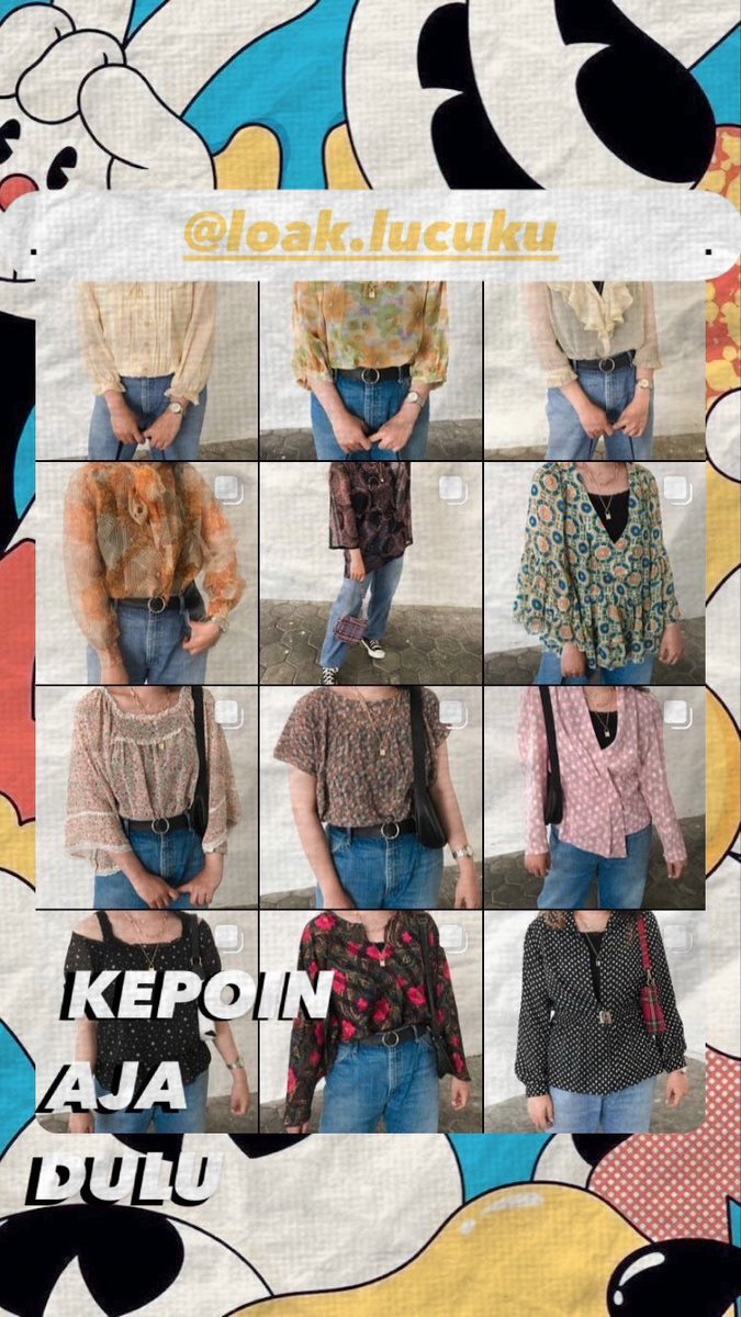 Yuk guys yang lagi cari baju lucu lucu kepoin instagram nya loak.lucuku ya harga bershabat barang masih bagus 💞
minat hubungi wa.me/6287838591614