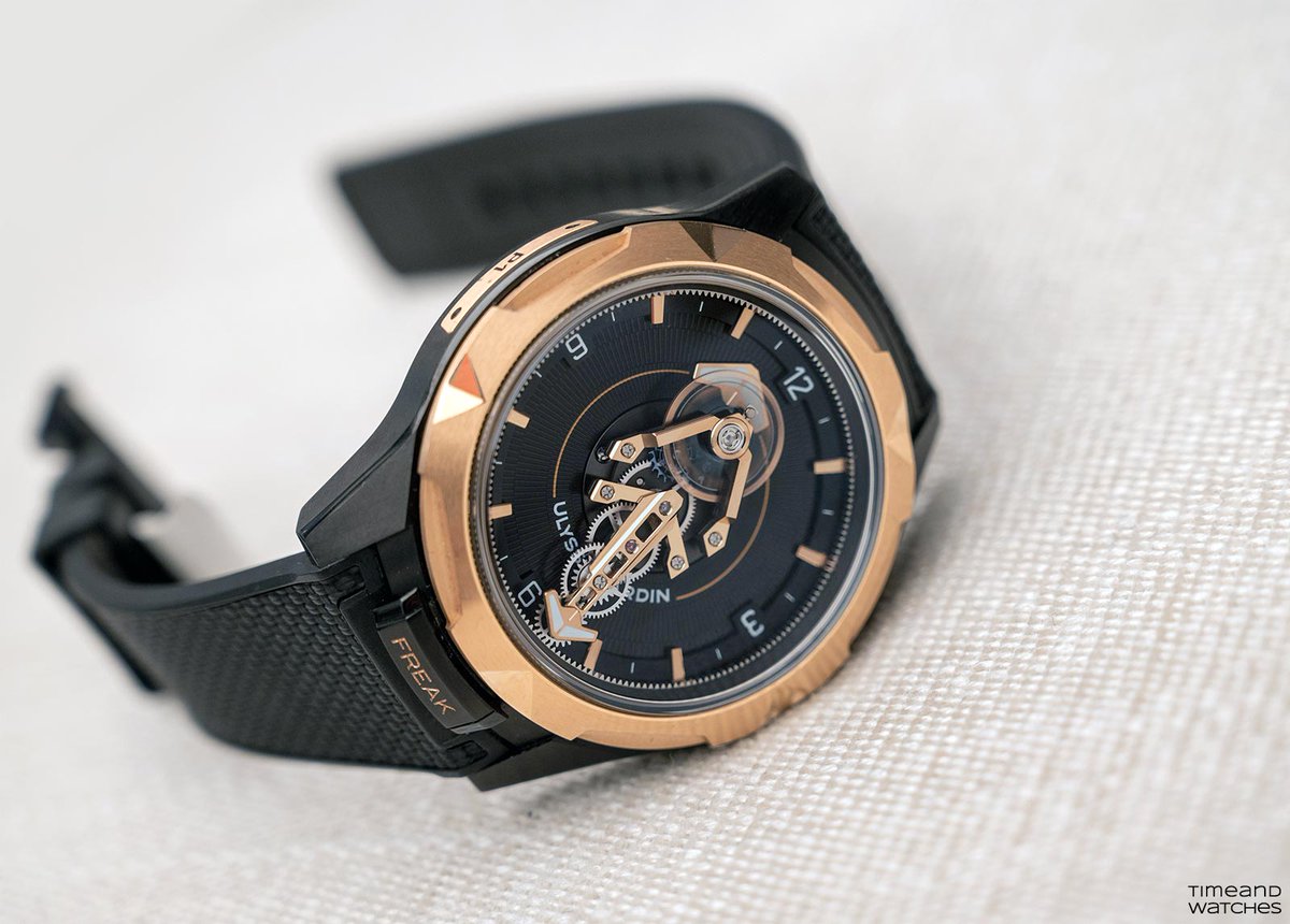time_watches's tweet photo. #UlysseNardin introduced the #FreakONE, which returns to the original Freak's roots: no dial, no hands, and no crown. Discover this timepiece at https://t.co/X7MMMDTDtD #WatchesandWonders2023 https://t.co/Gu7QePPpFQ