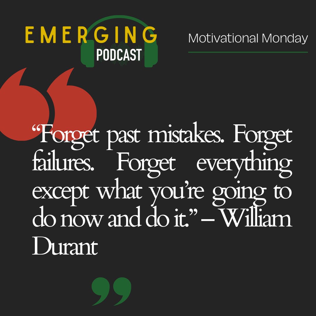 EmergingPod's tweet image. Let go of the past and embrace the present moment. Your future success lies in what you do now. So, focus on taking action and making the most of every opportunity that comes your way! #motivation #inspiration #liveinthemoment 🤝