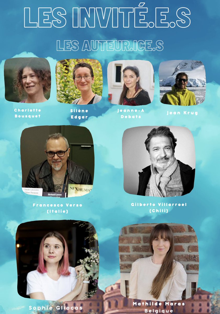 Avant de dévoiler notre prog, nous refaisons un point sur nos invités ! Voici la liste (quasi car les surprises sont possibles) définitive de nos invité.e.s, que vous pourrez rencontrer ! N'hésitez pas à partager et à venir sur le festival du 10 au 12 mai ! #FestivalSirennes2023