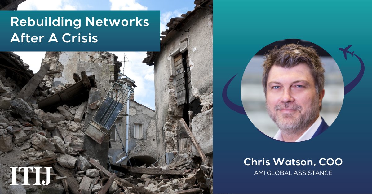 COO, Chris Watson – featured in @ITIJonline sharing his expertise on rebuilding networks after crises and accessing reliable local intel. Learn how AMI-GA is a trusted provider of global assistance and leverages advanced technology in the full article. #GlobalAssistance