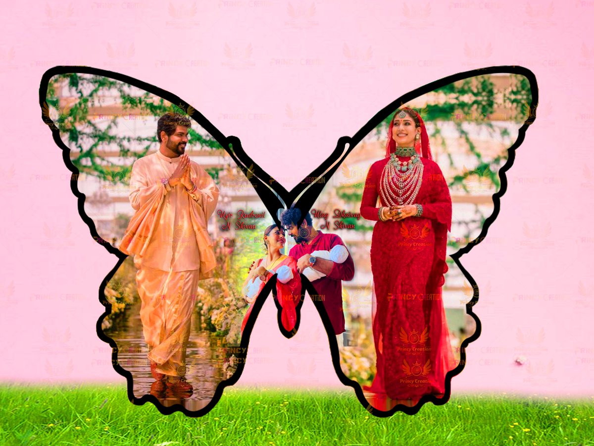 PrincyCreation's tweet photo. #butterfly 
#photo 
#photoframe 
#nayantharavigneshshivan https://t.co/YuCLIbeHt9