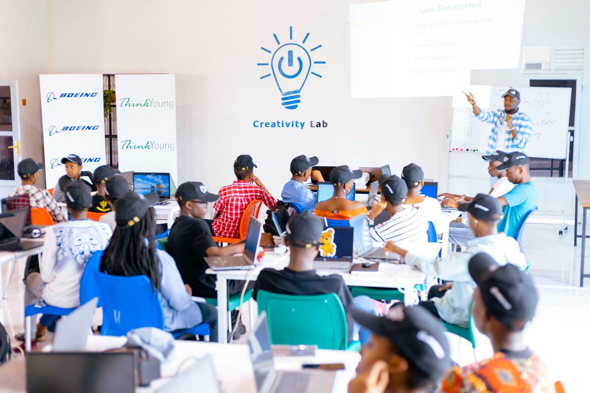ThinkYoungNGO's tweet image. Yesterday, we kicked off the #ThinkYoungCodingSchool in Rwanda with an amazing group of young coders!

Huge thank you to @Boeing for continuing to support us in teaching #STEM in Sub-Saharan Africa! 🚀🌍

👀 buff.ly/3GGPf16