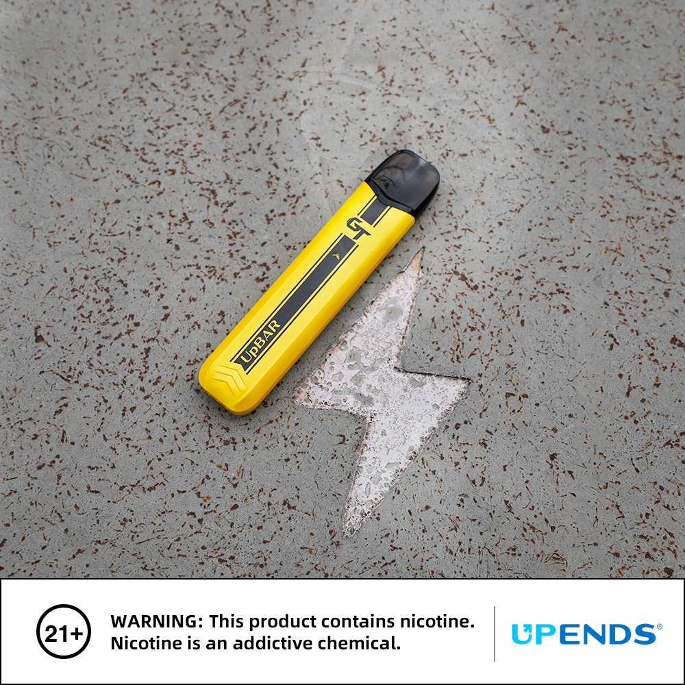 UPENDS_Global's tweet photo. Speedy. Futuristic. Natural.
UpBAR GT perfectly combines these features and brings you splendid feel and taste.

MESH COIL IS THE FUTURE!
⚠ Must be of legal age to vape⠀⠀⠀⠀⠀
#UPENDS #UpBar #UpBARGT #disposablevape #disposablevapepod #minivape #meshcoilisthefuture #newvape https://t.co/PIJcF2e1rR