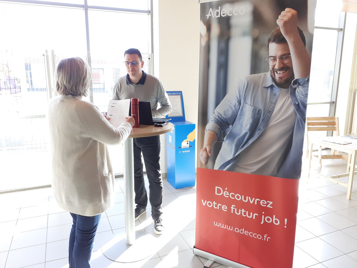 Loïc Pageot (@loicpageot) on Twitter photo 📣Jusqu'à 12h30, c'est la Journée de l'Intérim <a href="/Prismemploi/">Prism'emploi</a> et @pole_emploi à #parthenay !
<a href="/GroupeAboutir/">Groupe Aboutir Emploi</a>, <a href="/AdeccoFrance/">Adecco France</a> et <a href="/randstad_france/">Randstad France</a> vous accueillent dans notre agence:
✅Missions temporaires
✅CDI Intérim
✅Conseils
Pensez à vos CV !
@poleemploi_NA #tousmobilisés 📣Jusqu'à 12h30, c'est la Journée de l'Intérim <a href="/Prismemploi/">Prism'emploi</a> et @pole_emploi à #parthenay !
<a href="/GroupeAboutir/">Groupe Aboutir Emploi</a>, <a href="/AdeccoFrance/">Adecco France</a> et <a href="/randstad_france/">Randstad France</a> vous accueillent dans notre agence:
✅Missions temporaires
✅CDI Intérim
✅Conseils
Pensez à vos CV !
@poleemploi_NA #tousmobilisés