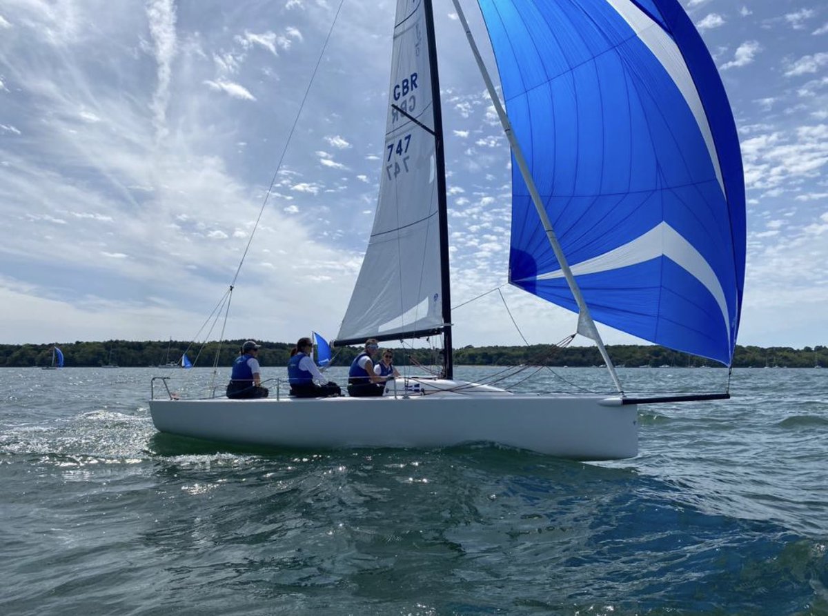 Beautiful photo from our J70 weekend a year ago 💙⚓️