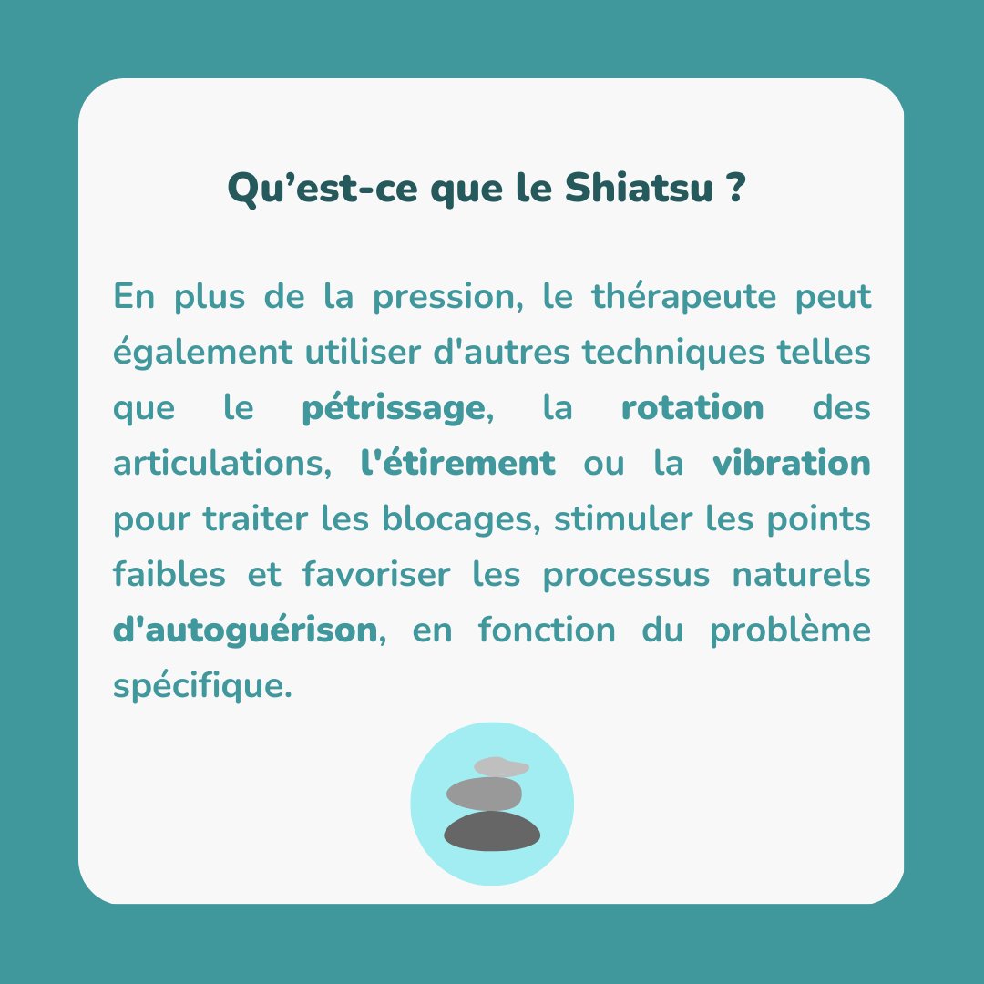 ResaLib's tweet photo. Découvrez le shiatsu ! Une pratique de massage ancestrale qui a su traverser les époques pour devenir une technique reconnue dans le monde entier.

Elle offre une approche douce et naturelle pour retrouver un équilibre physique et mental harmonieux.

#shiatsu #massage #bienetre https://t.co/zlZxwSee7t